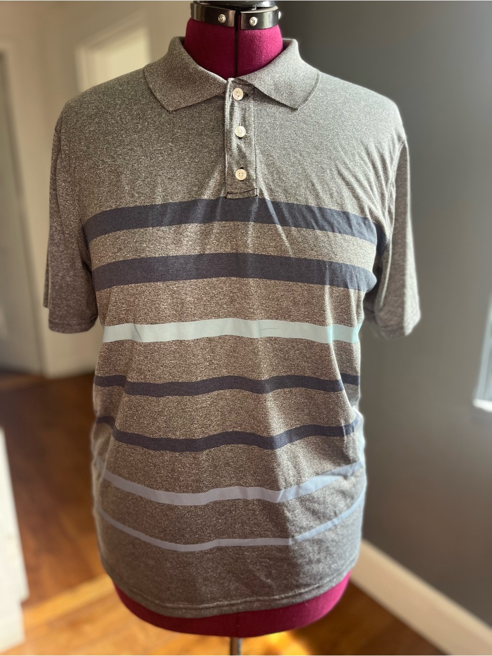 Preppy Lightweight Summer Lee Polo Men’s Regular Fit Size Medium